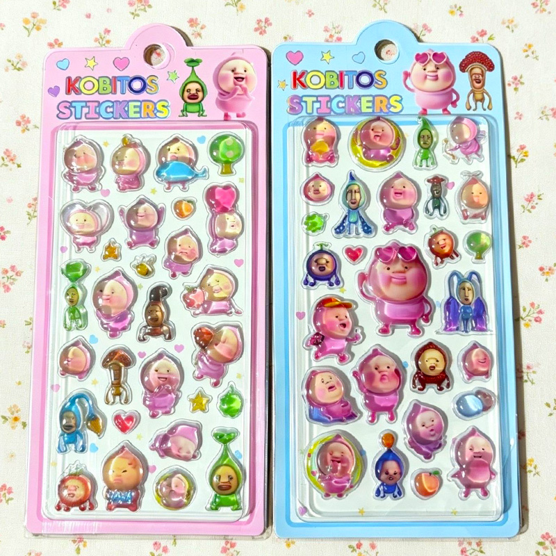 Japanese Lifestyle Goods - 2 Pezzi Adesivi in Cristallo 3D