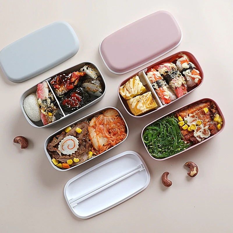 Bento Box Two Tier - Nuovo cibo portatile a prova di
