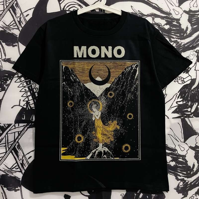 Japan Lifestyle And Culture - T-shirt vintage giapponese Post-Rock MONO Band,