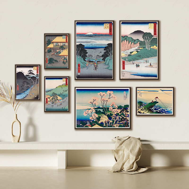 Japanese Lifestyle And Traditions - Stampe giapponesi Wall Art Canvas Painting