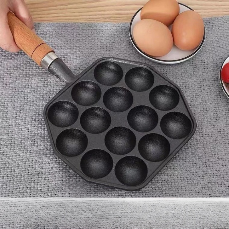 Cottura Takoyaki Pan 14 fori r - Cast Iron Tetsubin recensione e prezzo