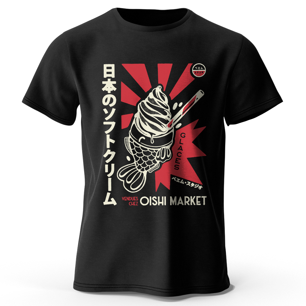 T-shirt in cotone 100% con sta - Japan Lifestyle And Culture recensione e prezzo