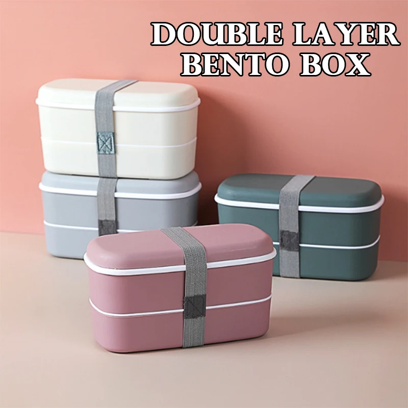 Nuovo cibo portatile a prova d - Bento Box Two Tier recensione e prezzo