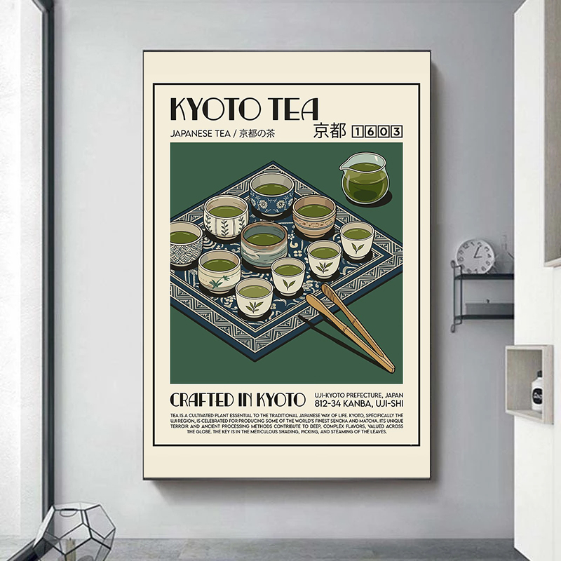 Poster di Tè Verde Giapponese  - Japanese Lifestyle And Traditions recensione e prezzo