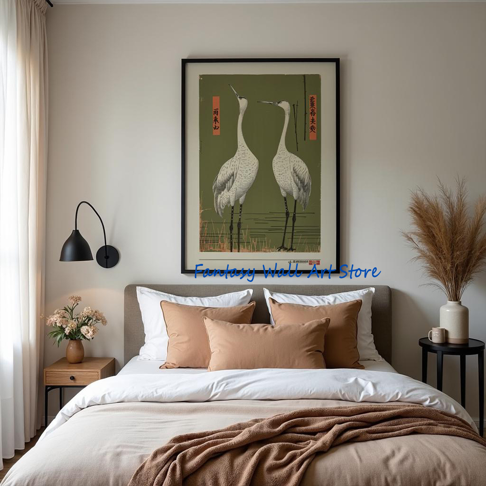Quadro su tela con piccione po - Japanese Lifestyle And Traditions recensione e prezzo