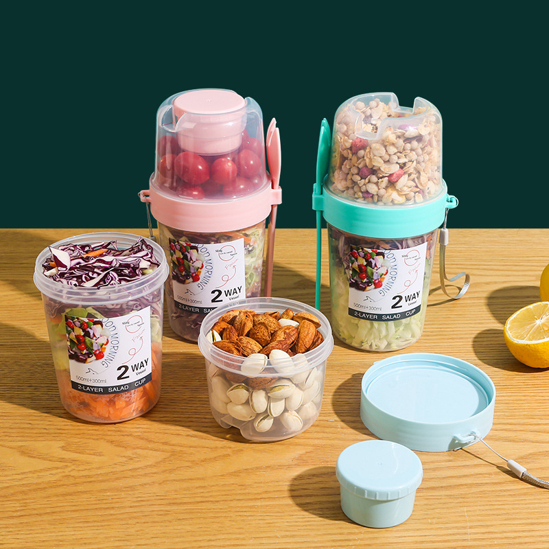 Colazione Frutta Avena Iogurt  - Bento Box Two Tier recensione e prezzo