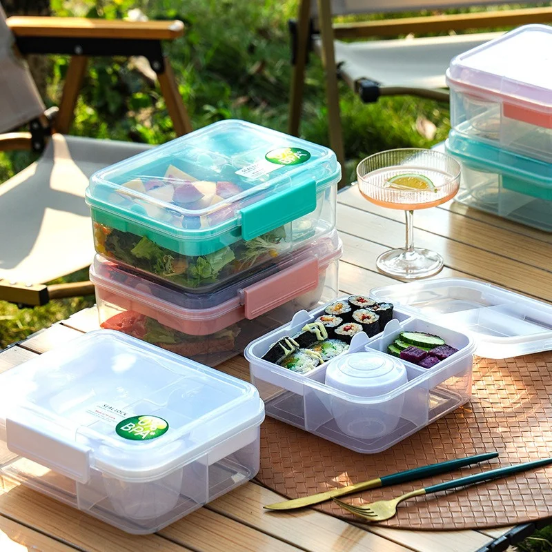 Design con maniglia portatile  - Bento Box Two Tier recensione e prezzo
